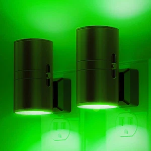 LED Night Light Plug-In, Soft White 3000K, Dimmable, 2 Pack - Picture 1 of 20