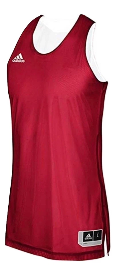 Camiseta deportiva de baloncesto explosiva reversible Adidas para hombre colores del equipo Foto 1 de 1