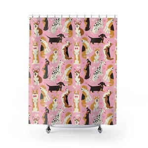 Corgi Dog Shower Curtains - Picture 1 of 5