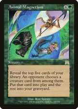 MTG - Animal Magnetism - Onslaught - X1 - (MP) - FREE SHIPPING