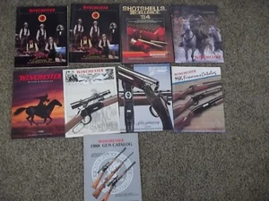 Winchester Rifles & Shotguns catalogs LOT of 9 - WINCHESTER CATALOGS (LOT B) - Picture 1 of 8