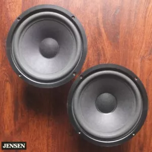 pair of vintage JENSEN 8" woofers for Model 20, LS-2b, c.1980—new foam surrounds - Picture 1 of 6