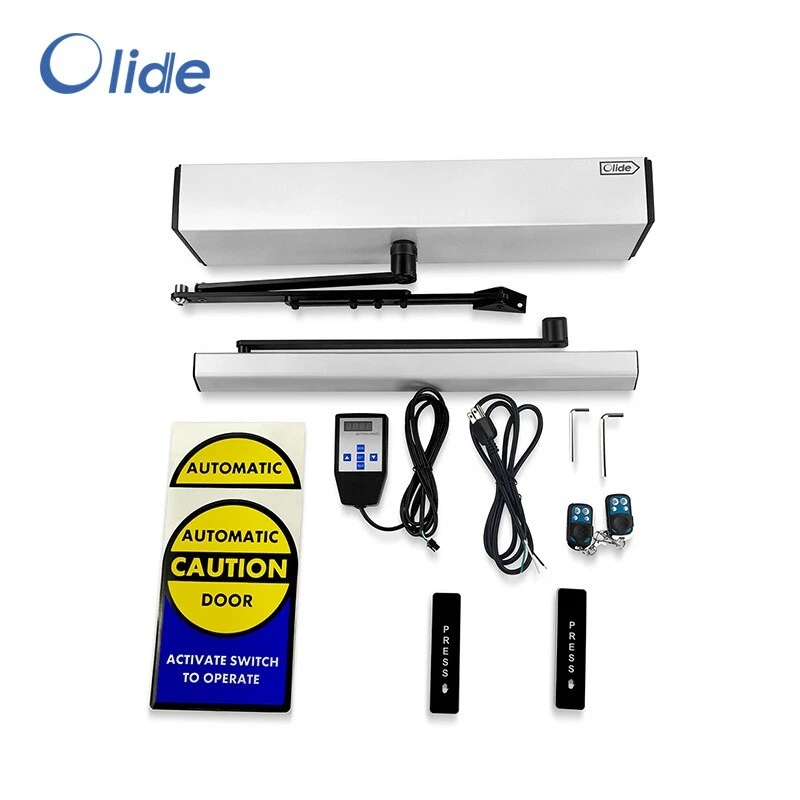 Olide Automatic Electric Swing Door Opener with Wireless Push Button - Image 1 of 4