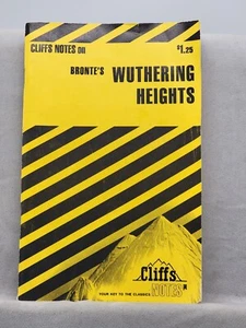 Wuthering Heights by Emily Bronte Cliffs Notes 1961 - Picture 1 of 5