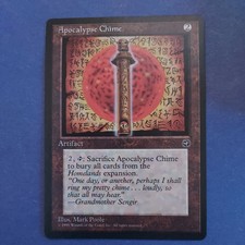 APOCALYPSE CHIME MTG Magic the Gathering  HOMELANDS ARTIFACT unplayed near mint