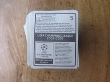 2006-2007 Champions League - 0.50 euros to choose / Choose 2 stickers for 1 euro.
