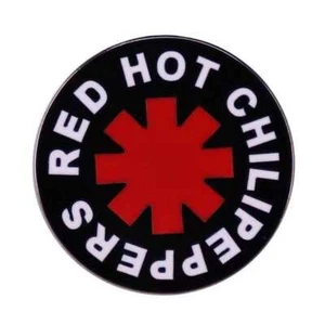 Red Hot Chili Peppers Logo  Enamel Pin - Picture 1 of 1