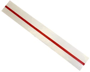 Arai Spoiler Tape White 310mm Strip Go Kart Karting Race Racing - Picture 1 of 1