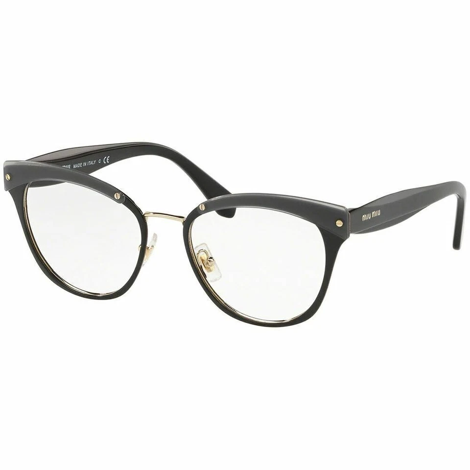 MIU MIU Mu 54qv 1ab1o1 50 Cat Eye Eyeglasses Frames