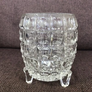 Vintage Libochovice Sklo Union Art Deco Glass Ice Bucket - Picture 1 of 8
