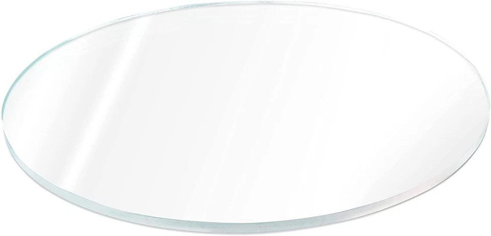 1/4" Round Table Top Acrylic Circle Disc Clear Plexiglass - 17 inch Diameter - Image 1 of 4