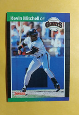 1989 Donruss Baseball Card Kevin Mitchell San Francisco Giants #485
