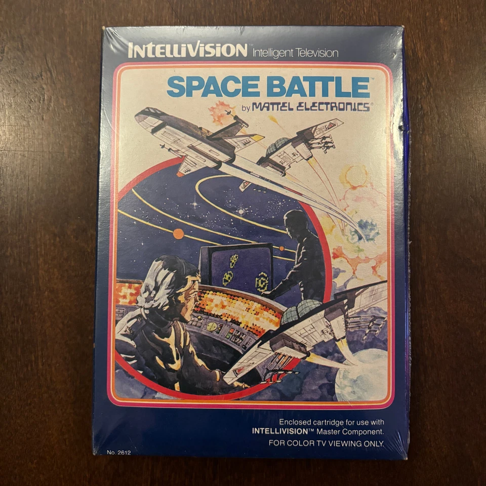 SEALED Vintage 1979 Space Battle By Mattel Intellivision Video Game No. 2612 VTG - Image 1 of 4