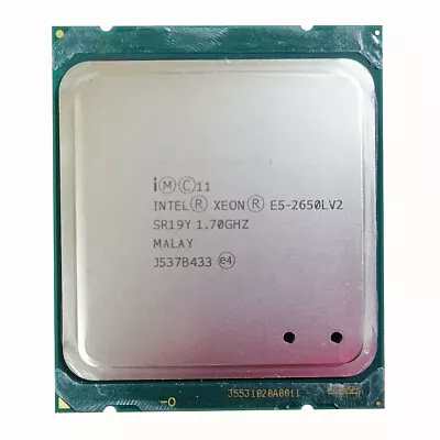 Intel Xeon E5-2650L v2 1.70GHz 10 Cores 25MB LGA 2011 CPU Processor - Image 1 of 2