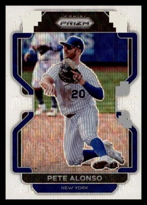 2022 Panini Prizm #184 Pete Alonso New York Mets - Image 1 of 2