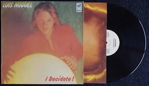 LUIS MIGUEL " DECIDETE " SPANISH ISSUE LP 1983 WITH INNER SLEEVE - Picture 1 of 4