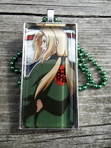 Tsunade Naruto Shippuden Boruto Ninja Glass Cosplay Necklace handmade Hokage - Picture 1 of 1