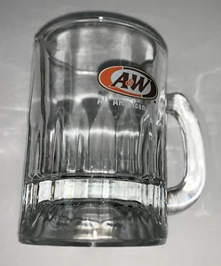 Taza de cerveza miniatura vintage A&W raíz logotipo ovalado original - Imagen 1 de 9