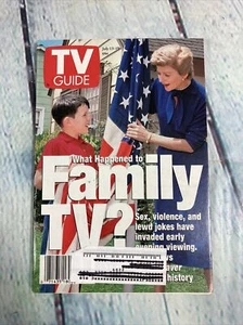 Vintage 1996 July 13-19 TV Guide - What Happened to Family TV on Cover - Picture 1 of 2