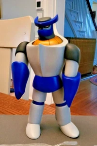 Steve Forde Mechabot Go Hero 8” Vinile Kaiju Designer Art Giocattolo con Borsa - Foto 1 di 6