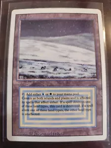 MTG Tundra Revised Magic: The Gathering Authentic Rare Dual Land played - Picture 1 of 10