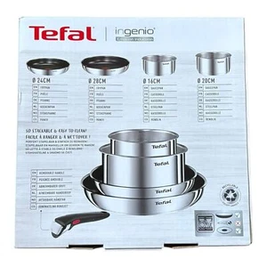 Tefal Ingenio Emotion Topf-Set - Edelstahl, 4-teilig - NEU - OVP - Vom Händler - Bild 1 von 1