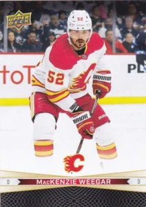 2023/24 TIM HORTONS UD DUOS..WEEGAR / LINDHOLM..# 8..FLAMES..FREE COMBINED SHIP - Bild 1 von 2