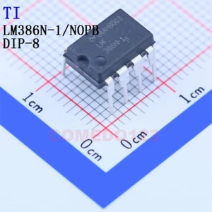 5PCSx LM386N-1 DIP-8 TI Audio Power OpAmps - Picture 1 of 1
