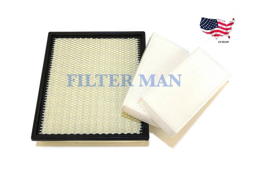 For 04-10 QX56 05-15 Armada 04-15 Titan Premium Quali Engine & Cabin Air Filter - Image 1 of 1
