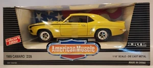 American Muscle Ertl 1/18 Diecast 1969 Camaro Z/28 Collectors Edition gelb MIB - Bild 1 von 4
