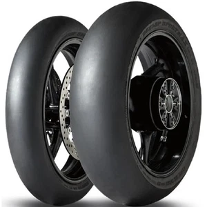 Race Slick Tyres Dunlop KR106/KR108 120/70 R17 MS1 & 190/55 R17 SSP MS1 Ducati - Picture 1 of 6