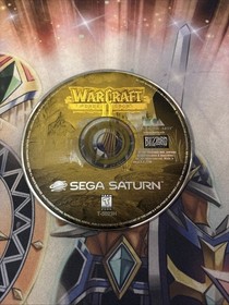 Warcraft II The Dark Saga For Sega Saturn Vintage Strategy 8E