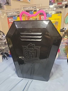 Monster High Draculaura Draculocker Coffin Closet Wardrobe Carry Case Empty 2013 - Picture 1 of 7