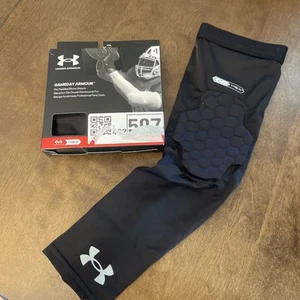 Under Armour Men's Game Day Armour Pro Elbow Arm Sleeve with McDavid HEXPAD - Picture 1 of 7