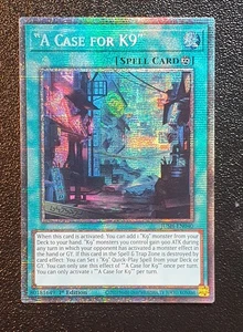 Yugioh JUSH-EN040 "A Case for K9" Starlight Rare 1st Edition MINT - Bild 1 von 2