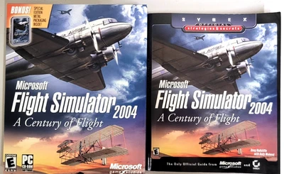 Retro Flight Sim: Microsoft Flight Simulator 2004 for PC with Strategy Guide - Image 1 of 4
