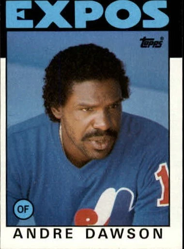 Andre Dawson cards (1986-2023) Expos Cubs Red Sox Marlins - You Choose - Image 1 of 1