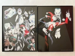 Batman Villians and Joker 2001 DC con juego de impresión Harley Quinn 13x10 - Imagen 1 de 7