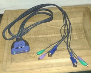 Linksys Proconnect Series Integrated KVM 2-Port Switch KVM2KIT - Picture 1 of 4