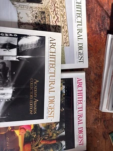 Architectural Digest April 1990 Academy Awards + March, October issues - Picture 1 of 4