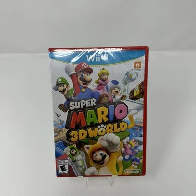 Super Mario 3D World Nintendo Wii U nuovo sigillato in fabbrica - Immagine 1 di 4