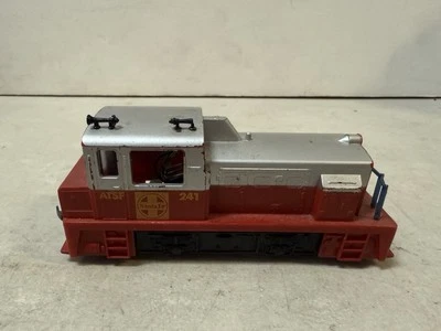 TYCO Switcher ATSF Santa Fe 241 Dockside Yard Diesel Locomotive - Image 1 of 4