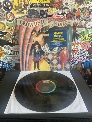 CROWDED HOUSE Self Titled VG+ VINYL W/HYPE STICKER  - Image 1 of 2