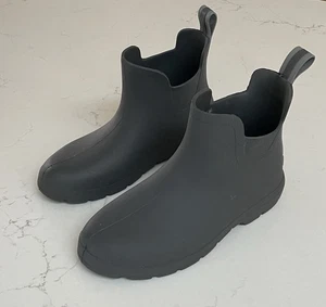 Womens Size 8 TOTES Dark Gray Chelsea Ankle Rain Boots w/ Everywear® Technology - Picture 1 of 7