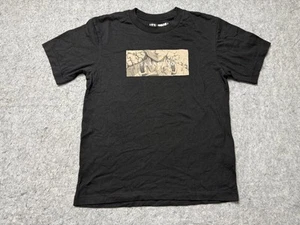 Uniqlo Attack On Titan Shirt Mens Medium Black Sasageyo Anime Archive Manga Tee - Picture 1 of 5