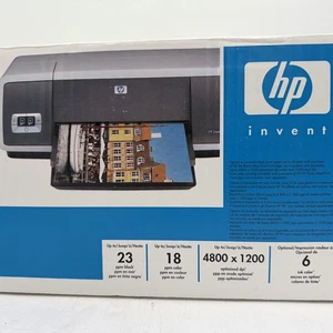 Impresora de inyección HP Deskjet modelo 5740 calidad fotográfica color - sin tinta, NUEVA, CAJA ABIERTA - Imagen 1 de 5