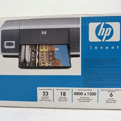 HP Deskjet Model 5740 Color Photo Quality Inject Printer - No Ink, NEW, OPEN BOX - Image 1 of 4