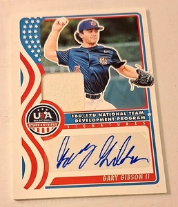 2025 STARS & STRIPES USA 16/17 Under Team Relic Sigs #GG Gary Gibson Jr Auto Jsy - Picture 1 of 2