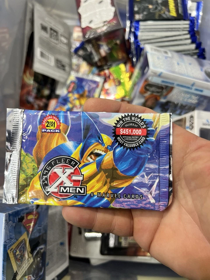 X-Men Marvel Fleer 1996 Trading Cards Factory PACKS
