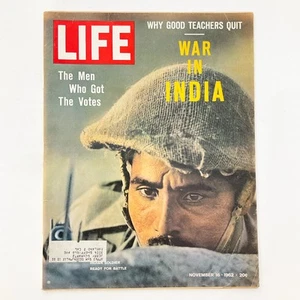 Life November 16 1962 War in India The Men Who Got the Votes Mid Century Living - Imagen 1 de 24